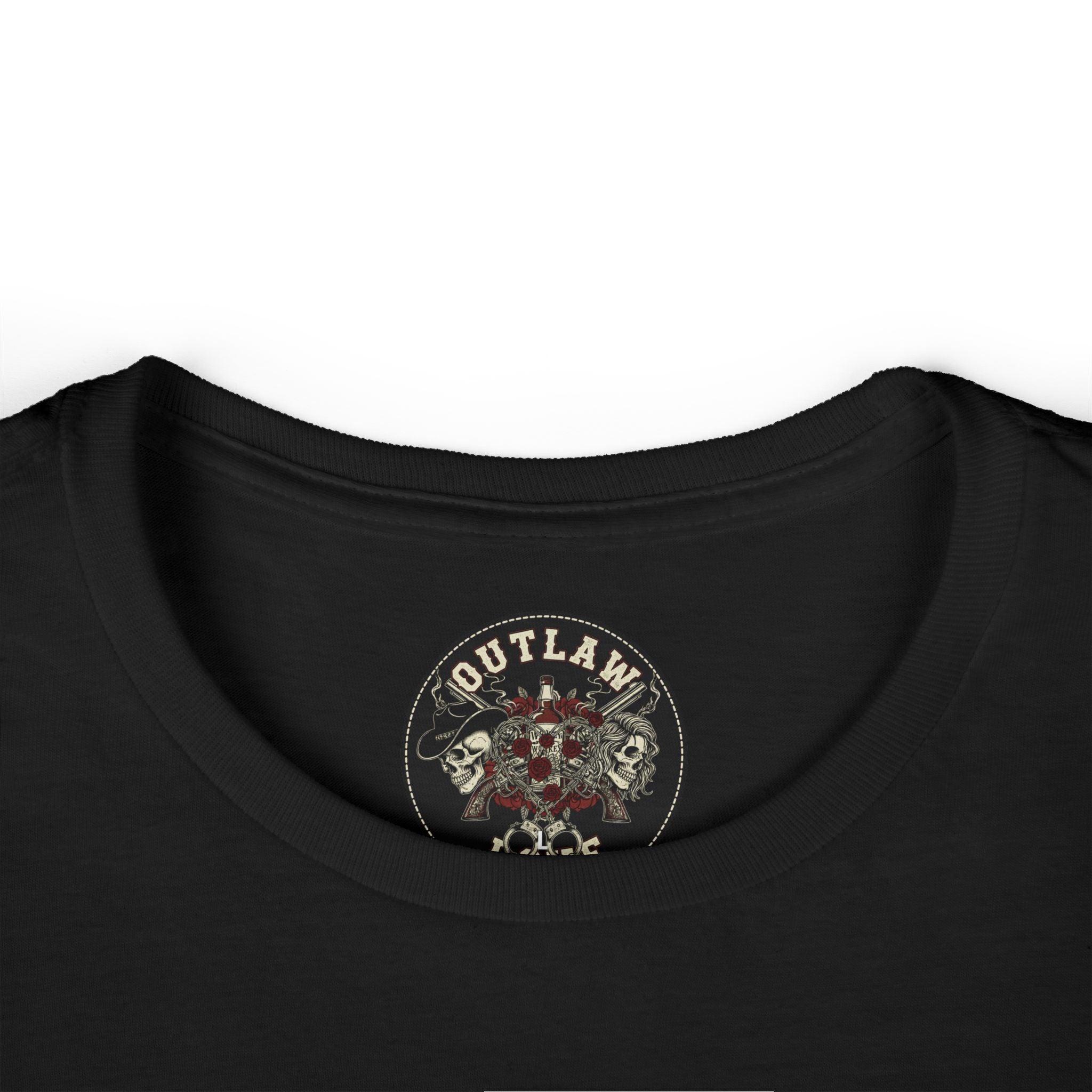 Trouble Finds Me – Women’s Outlaw Tee | Outlaw Love