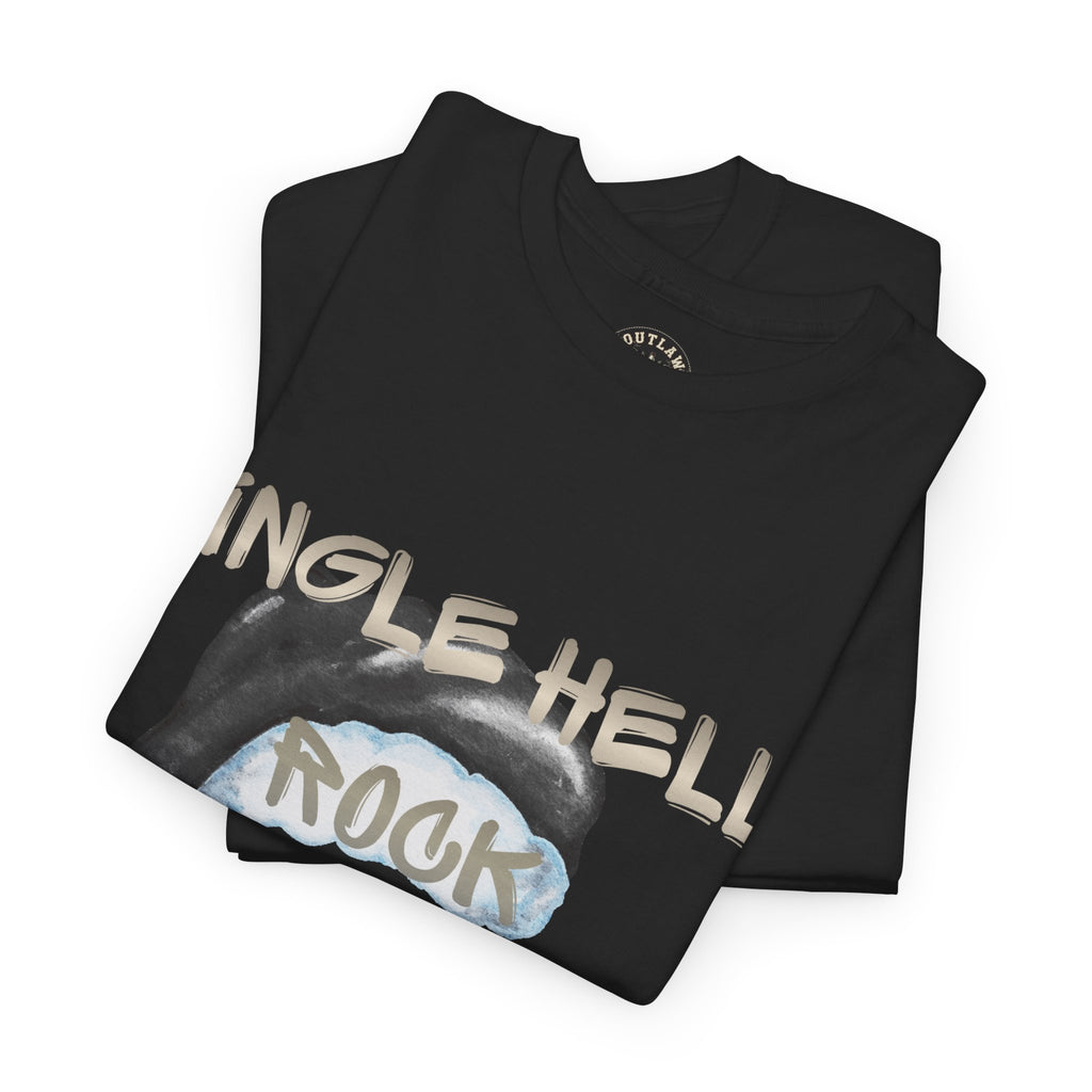 Jingle Hell Rock – Outlaw Christmas Unisex Tee