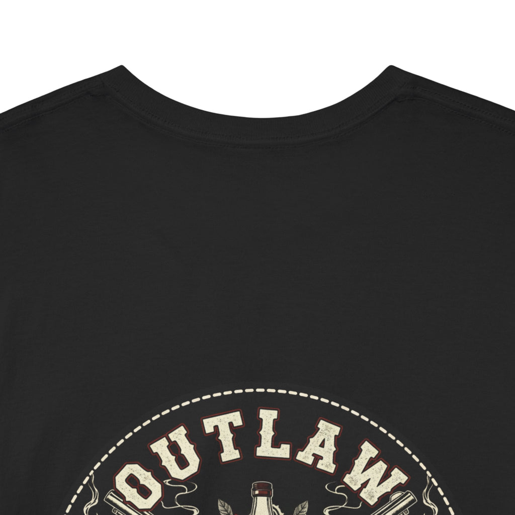 Outlaw Love Signature Tee – Front Text + Back Logo - Unisex